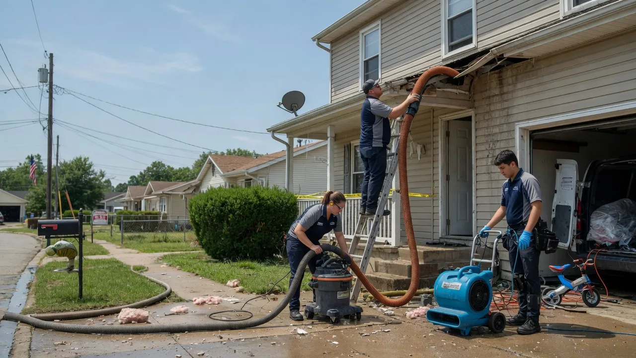 Water Damage Restoration in Powderly, KY near me